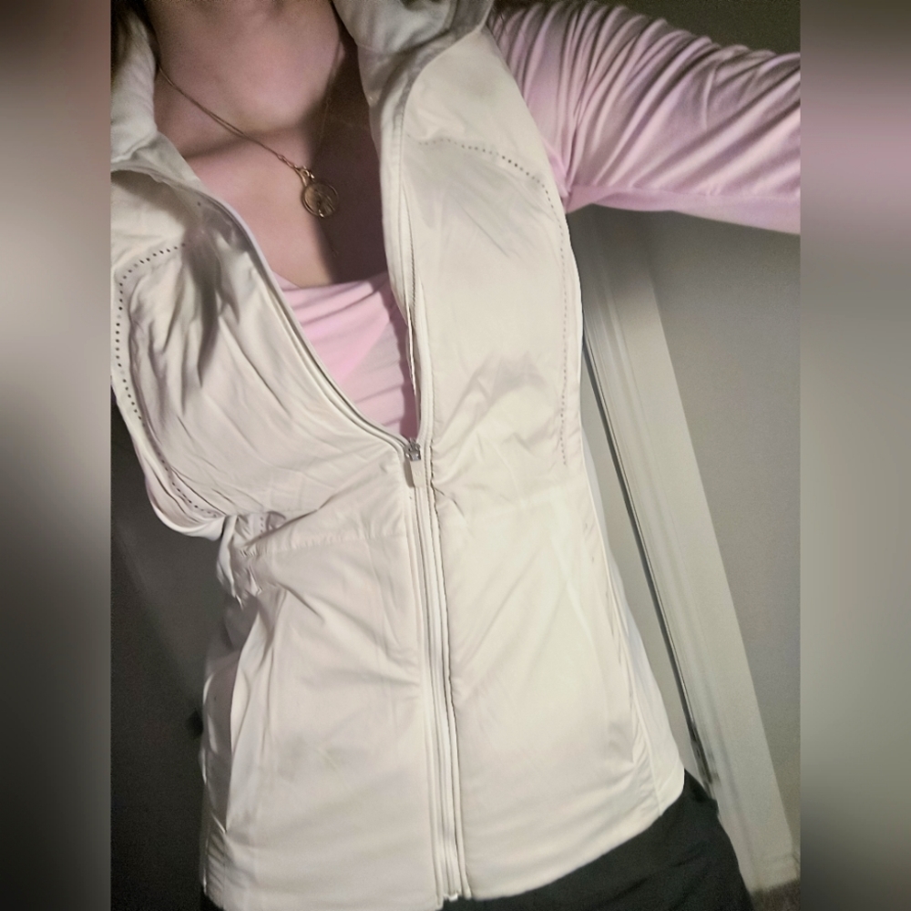 White Lululemon Vest!
